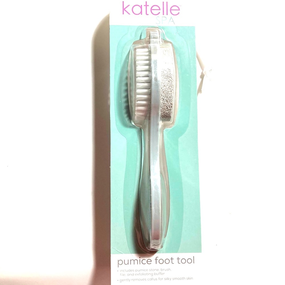 NEW Foot brush and Pumice Foot Stone, 4 in 1 Pedicure Tool